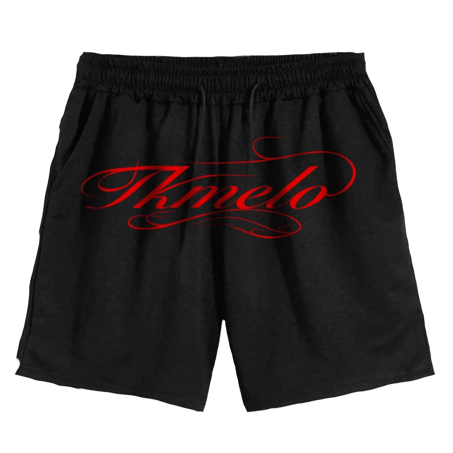 SHORTS WITH RED TKAMELO LOGO